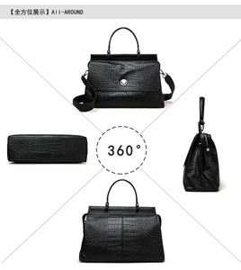Bolsos de Mujer de Cuero Genuino a la Moda, Bolso de Hombro Cruzado, Bolso de Mano para Damas - Product Image 5