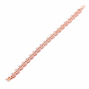 Baguette สร้อยข้อมือเทนนิสสไตล์ตุรกีในแบบฉบับใหม่ขายส่ง925เครื่องประดับเงินสเตอร์ลิงสำหรับผู้หญิง - Product Image 2