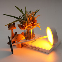 Lampe de chevet solaire nordique simple, lampe de table de chevet, rechargeable par USB Type-C, à intensité variable tactile, LED, protection des yeux, lampe en métal