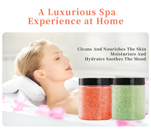 <span class=keywords><strong>Sel</strong></span> de bain apaisant pour l'examen et la relaxation, bain aux huiles essentielles douces pour l'apaisement de l'anxiété liée à l'apprentissage, bain relaxant nocturne, personnalisation OEM - Product Image 6