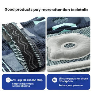 <span class=keywords><strong>Rodillera</strong></span> de Compresión Flexible de Nylon <span class=keywords><strong>para</strong></span> Hombres y Mujeres, Alivio del Dolor Articular Deportivo, Protección Contra Roturas de Menisco, Almohadillas <span class=keywords><strong>para</strong></span> Codo y Rodilla - Product Image 3