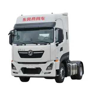 Dongfeng Commercial Vehicle's New Tianlong KL 6X4 LNG Tractor 520 HP Heavy Truck Left-Hand Drive Efficient Logistic Wholesale