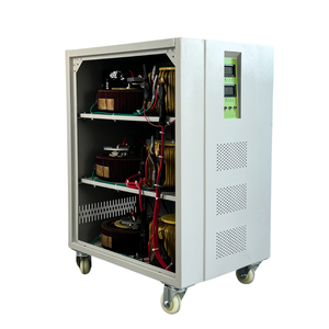 เครื่องควบคุมแรงดันไฟฟ้าอัตโนมัติแบบดิจิตอลสามเฟส AC SVC (AVR) 25kVA ทองแดง 400V 1% สำหรับอุปกรณ์อุตสาหกรรมที่มีความไวสูง TNS-25KVA P - Product Image 6