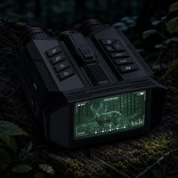 Lampe torche laser télémétrique, dispositif de vision nocturne, photographie et enregistrement vidéo HD en extérieur, jumelles de vision nocturne numériques 16x
