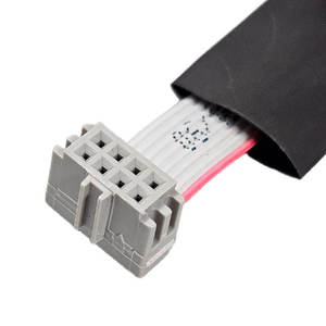 Conector IDC de 8 pines personalizado con cable plano, conjunto de arnés de cableado con conector hembra - Product Image 3