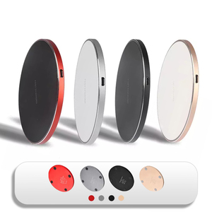 แท่นชาร์จไร้สาย 15W พร้อมไฟ LED ชาร์จเร็วสำหรับโทรศัพท์มือถือ รองรับโลโก้สั่งทำ - Product Image 1