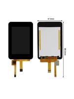 2.2-inch TFT LCD display SPI serial port screen LCD capacitive touch screen ST7789 screen tft display
