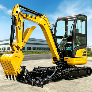 Mini-excavatrice robuste de 3,5 tonnes pour l'UE, moteur CE 5 EPA, petite pelle avec bras renforcé pour la construction de sous-sols - Product Image 1