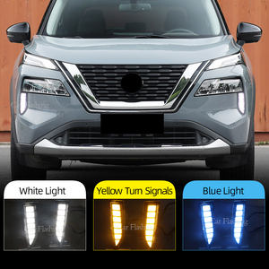 Feu clignotant jaune pour <span class=keywords><strong>Nissan</strong></span> x-trail 2021 <span class=keywords><strong>2022</strong></span>, 2 pièces, phare anti-brouillard - Product Image 2