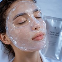 Masque en feuille hydrocolloïde bionique réparateur et rafraîchissant post-procédure à base d'algues marines biologiques de qualité médicale pour un refroidissement de 40 minutes