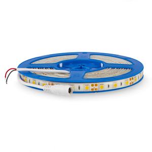Tira de LED SMD5050 12V DC, IP65, 60 LED/m, 5 metros, color 2700K - Ideal para iluminación decorativa y ambientes cálidos. - Product Image 1