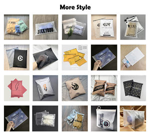 <span class=keywords><strong>Sac</strong></span> à fermeture éclair 35x45cm personnalisé impression marque Logo Poly vêtement veste à capuche emballage <span class=keywords><strong>sac</strong></span> à fermeture éclair pour vêtements - Product Image 6