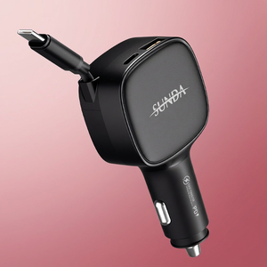 <span class=keywords><strong>Cargador</strong></span> de Coche Retráctil SUNDA 84W 1A2C PD, <span class=keywords><strong>Cargador</strong></span> Rápido USB C para Teléfonos Móviles - Product Image 2