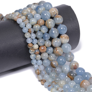 Perline Rotonde in Calcite Naturale di Alta Qualità 6/8/10mm all'Ingrosso per Creazione di Gioielli Fai-da-Te, Collane e Bracciali - Product Image 2