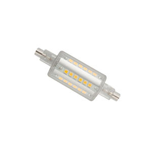 Bombilla LED lineal 360, 24x78mm, 6W, luz fría, ideal para iluminación general y decorativa en espacios interiores. - Product Image 1