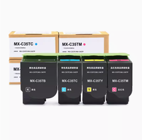 Cartucho de Tóner de Color MaiGe en Oferta MX-C35TB MX-C35TC MX-C35CY MX-C35CM Compatible con las Fotocopiadoras Sharp MX C311 C312 C381