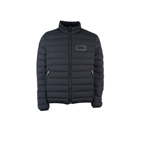 MEN'S DOWN JACKETS CLOTHING EA7 92%PL8%EA <b>Black</b> - Product Image 1