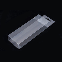 Boîte pliante en plastique transparent pour leurres de pêche, boîte de présentation en PVC transparent PET pour leurres de pêche, boîte à accessoires de pêche