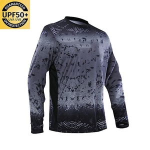 Camisas de Pesca con Logotipo Personalizado, Diseño de Camuflaje, Protección Solar UPF50+, Secado Rápido, Suaves y de Alto Rendimiento - Product Image 3