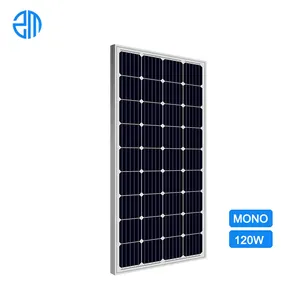 120w Panel Solar Mono 36 células con 25 años de garantía ZM negro y azul