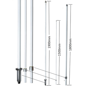 เสาอากาศสถานีฐานแบบ Omni ไฟเบอร์กลาส SD Diamond X510M สามท่อน 144/430MHz คู่ย่านความถี่ VHF UHF - Product Image 6