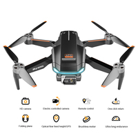 Mini drone intelligent 2027 AE10 avec caméra UHD 4K, télécommande, quadricoptère, vol stationnaire, GPS, WIFI, LED, jouet, cadeau pour débutants
