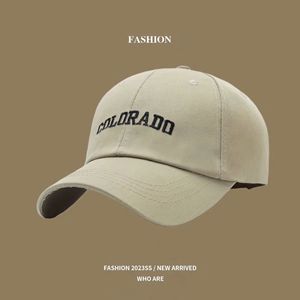 Uncle Stubble Baseball Cap Colorado Embroidered Unisex Cotton Polyester <b>Sunscreen</b> Breathable Solid Color Hat - Product Image 4