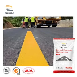 Powder Paint Glow In The Dark For Lines Road Quick Drying And Wear Resistance Thermoplastic Road Marking Paint