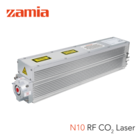 Zamia CO2 RF Laser 5W 10W 30W metallo RF tubo Laser CO2 per incisione Laser ad alta velocità