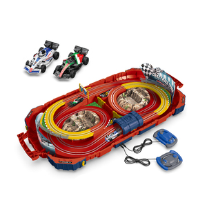 Circuit de course RC 1:64 B/O avec simulation de <span class=keywords><strong>bataille</strong></span>, jouets pour tout-petits - Product Image 1