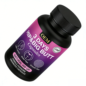 Pflanzliche Kapsel-Mischung mit Maca, Bockshornklee, Dong Quai, Wildem Yam, Sägepalmenextrakt und Fenchel-Extrakt mit Vitamin B6 B12 Formel - Product Image 1