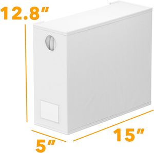 Caja de Almacenamiento de Tela Plegable y Portátil para Sábanas y Edredones, Tela No Tejida, Capacidad de 20-35L, Diseño Moderno - Product Image 6