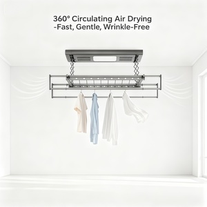 Stendibiancheria elettrica in alluminio per stendere - Product Image 4