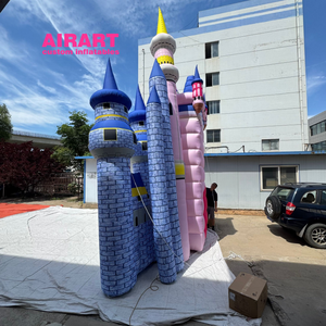 Globo de castillo gigante inflable de 6m de largo y 6m de altura para Parque, actividad de juego de niños - Product Image 4
