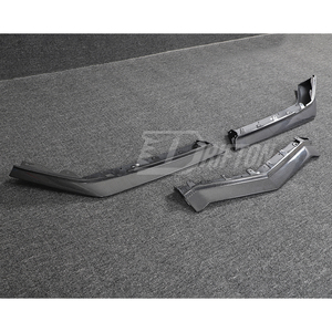 Nuevo alerón delantero de fibra de carbono estilo Z07 agresivo con canards para Chevrolet Corvette C8 Z06 Z07 E-Ray - Product Image 4