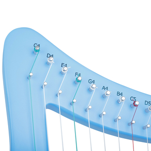 Hot bán kẹo Màu sắc Lyre 15 dây Nàng tiên cá đại dương Irish đàn hạc Gỗ đàn Piano chuyên nghiệp - Product Image 4