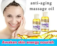 Huiles essentielles de soins de la peau, marque privée, Anti-rides, Anti-âge, visage, corps, huile de traitement au collagène