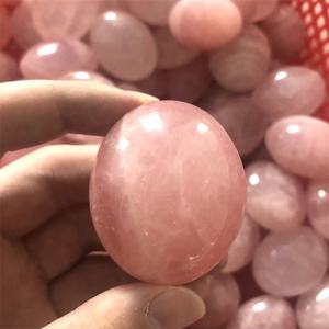 <span class=keywords><strong>Pierre</strong></span> <span class=keywords><strong>roulée</strong></span> en <span class=keywords><strong>quartz</strong></span> <span class=keywords><strong>rose</strong></span> naturel de 2-3 cm, en promotion, pour la décoration - Product Image 2