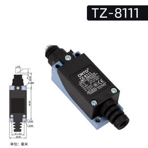 CNTD Changde TZ-8111 Micro-interrupteur électrique de fin de course à pression, étanche et anti-poussière avec max. Courant de 10A - Product Image 6