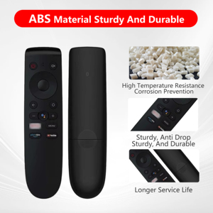 Télécommande de remplacement pour <span class=keywords><strong>OnePlus</strong></span> 1+<span class=keywords><strong>TV</strong></span> Series, télécommande vocale avec 16 boutons et fonction vocale, emballage en sachet - Product Image 2
