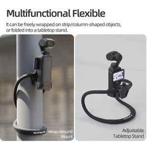 Adaptador de Cámara <span class=keywords><strong>Pocket</strong></span> 4/3 con Soporte para Cuello y Correa para Pecho, Soporte Fijo para Accesorios de Cámara <span class=keywords><strong>DJI</strong></span> Osmo <span class=keywords><strong>Pocket</strong></span> 4/3 - Product Image 6