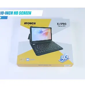 Atouch X19proタブレットPC10.1インチAndroid12 OS 8GB 256GBビジネスタブレット (キーボード付き)