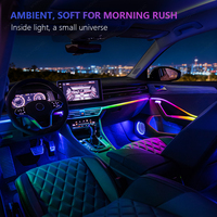 Kit d'éclairage d'ambiance intérieur LED KYNCHO pour Volkswagen Jetta, éclairage d'ambiance automobile, éclairage intérieur auto.