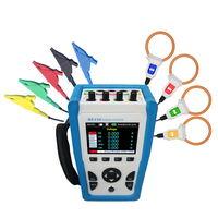 Enregistreur de données portable 600A MRC-36 Meatrol ME440, compteur de puissance électrique, analyseur de puissance à bobine de Rogowski