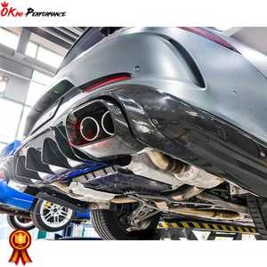 Diffuseur arrière en fibre de carbone sèche Style Brabu pour <span class=keywords><strong>Mercedes</strong></span> Benz <span class=keywords><strong>AMG</strong></span> GT53 2019-2022 - Product Image 2