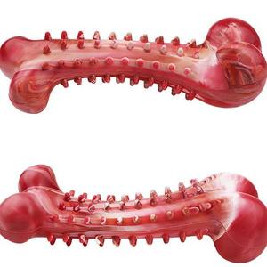 Hor satış köpek çiğnemek kemikleri için agresif Chewers kauçuk sığır lezzet dayanıklı köpek çiğneme oyuncakları neredeyse yıkılmaz sert köpek oyuncaklar - Product Image 4