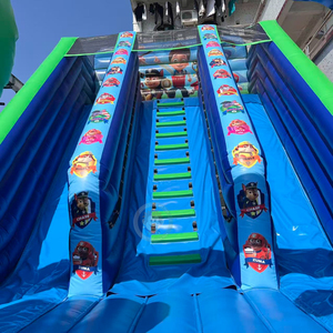 <span class=keywords><strong>Toboggan</strong></span> gonflable coloré <span class=keywords><strong>Pat</strong></span>' <span class=keywords><strong>Patrouille</strong></span> avec souffleur - Product Image 3