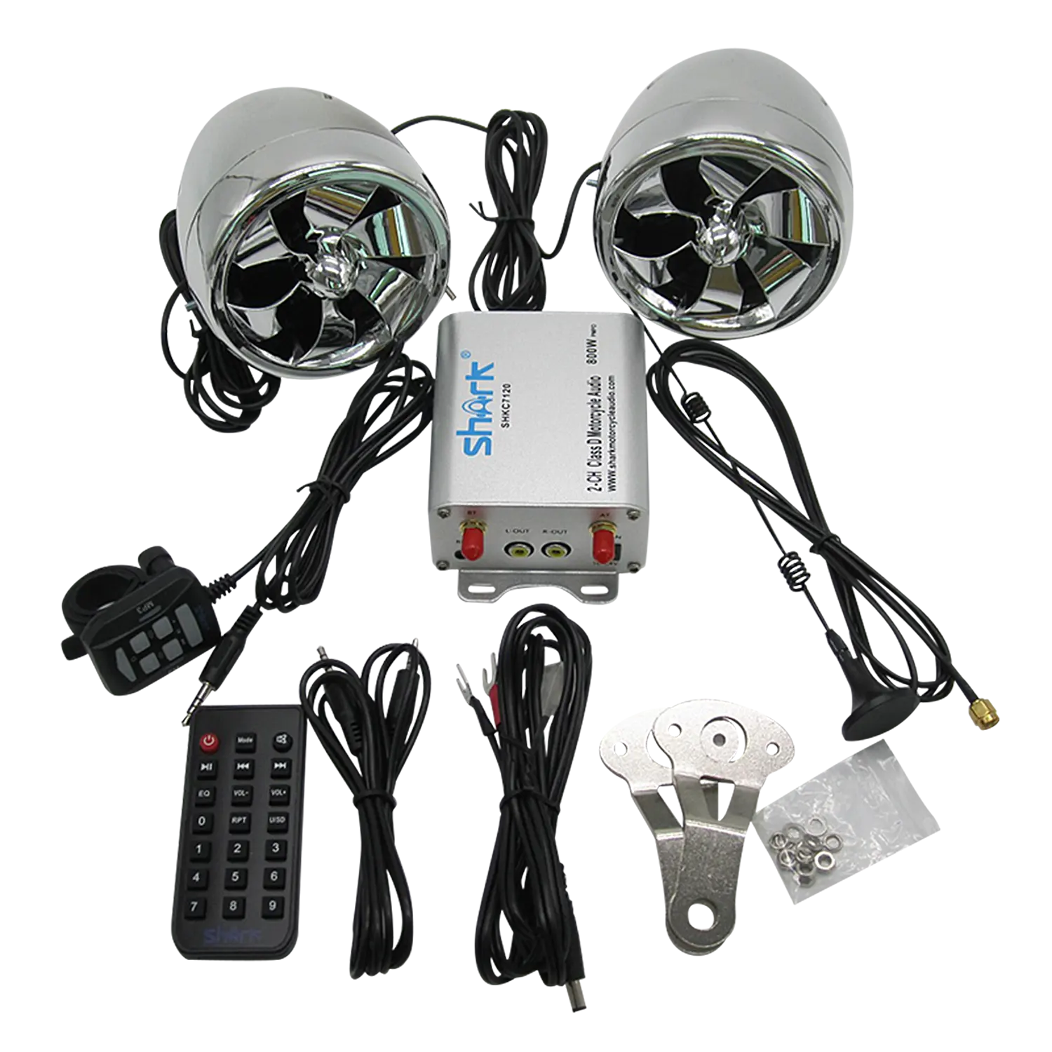 Hi-Fi Mini motosiklet oto Stereo güç araba amplifikatör müzik çalar desteği USB MP3 DVD CD FM SD