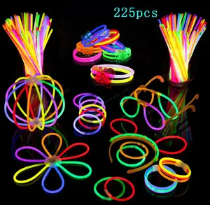 NEW!! Halloween & Christmas 225 pcs hot sale party favor glow party pack