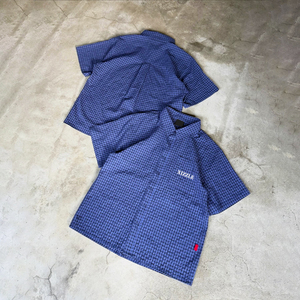 Chemise décontractée à manches courtes boutonnée de haute qualité, 100 % coton, à carreaux, coupe oversize, pour homme, personnalisable - Product Image 5